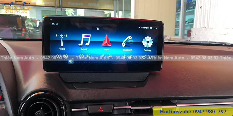 dvd android oledpro x8 Plus lap dat cho nhieu dong xe mazda
